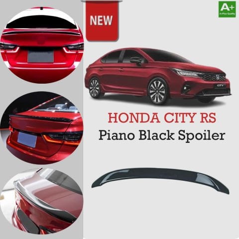 Honda City  Bagaj Üstü Spoiler Piano Black 2020 Sonrası