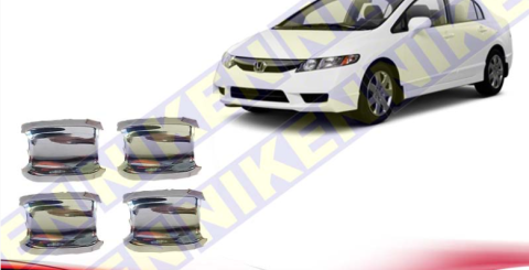 Honda Civic Kapı Taşı Krom Nikelajı 2006-2012