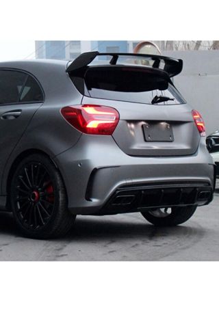Mercedes W176 A Serisi  Spoiler Kanat Piano Black A180-A200-A260 Uyumlu