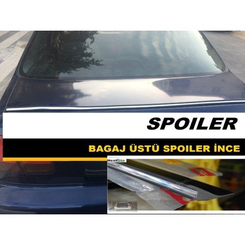 Bagaj Çıtası M3 Çıta Bagaj Spoiler Arka Kanat Krom Şeritli