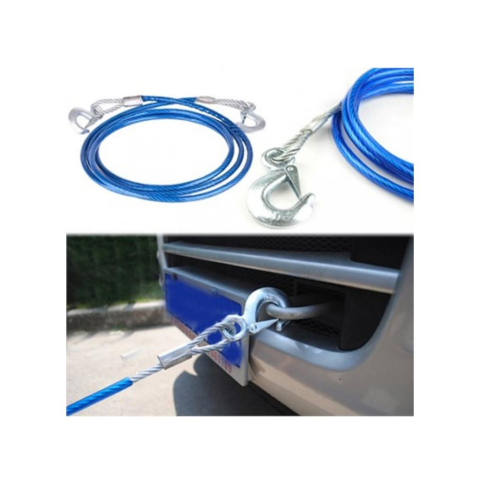 Çelik Çeki Halatı 3 Ton Plastik Kaplamalı