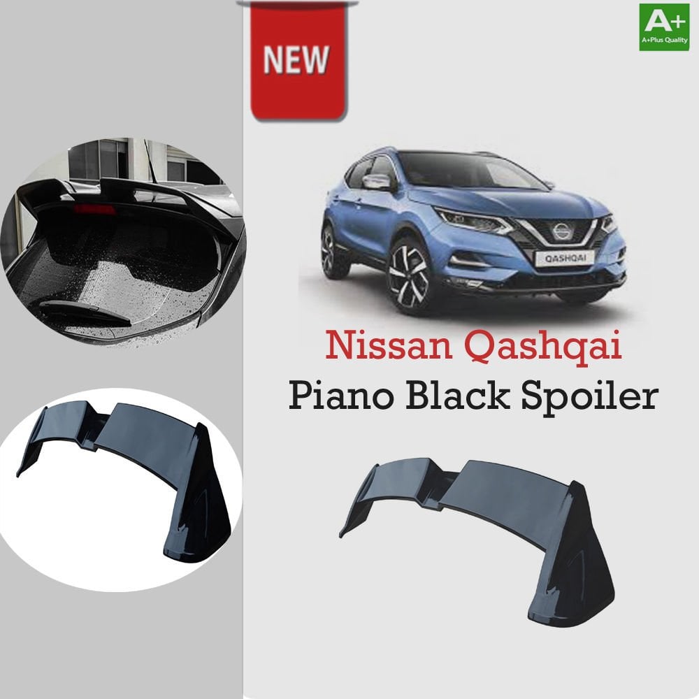 Nissan Qashqai Bagaj Üstü Spoiler Piano Black 2018-2021