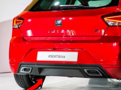 Seat ibiza Arka Difüzör Arka Tampon Çift Egzoz Çıkışlı Abs 2017 Sonrası