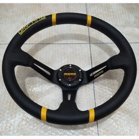 Momo Ofsetli Spor Direksiyon Çizgili Sarı