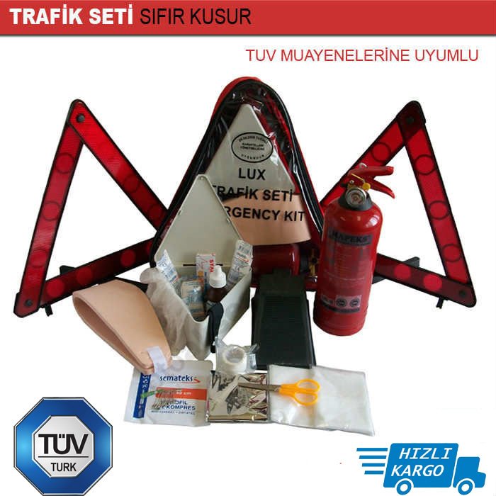 TüvTürk Uyumlu Full Üçgen Trafik Seti