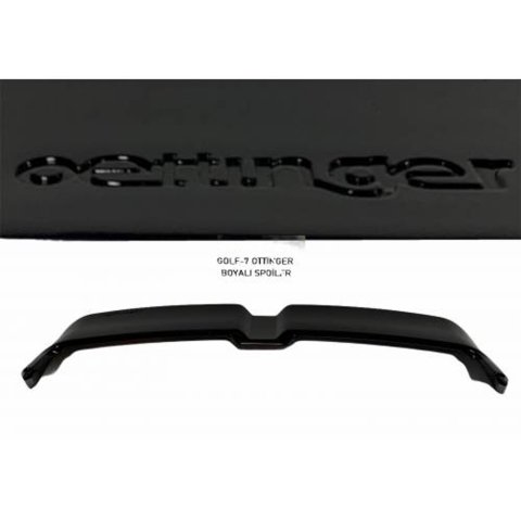 Volkswagen Golf 7 Bagaj Üstü Spoiler Oettinger Parlak Siyah Plastik 2013-
