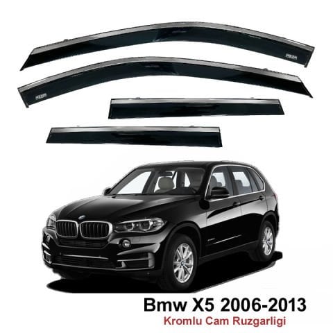 Bmw X5  Kromlu Cam Rüzgarlığı Niken 2006-2013