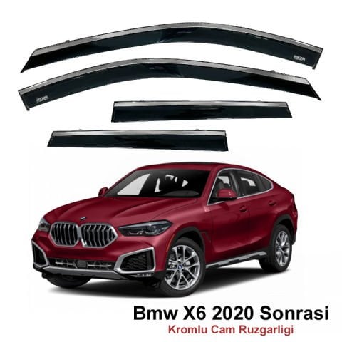 Bmw X6  Kromlu Cam Rüzgarlığı Niken 2020 Sonrası