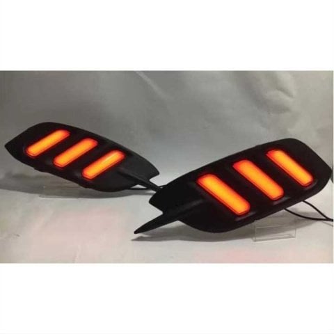 Honda Civic Fc5 Arka Sis Lambası Ledli 3 Çizgili Kırmızı