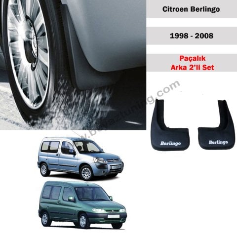 Citroen Berlingo Paçalık Tozluk Çamurluk Arka Set 1998-2008