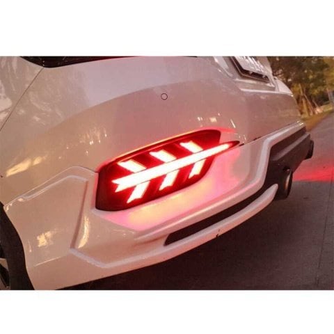 Honda Civic Fc5 Arka Sis Lambası Ledli Uçak Dizayn Haraketli