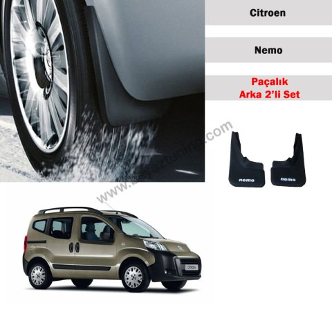 Citroen Nemo Paçalık Tozluk Çamurluk Arka Set
