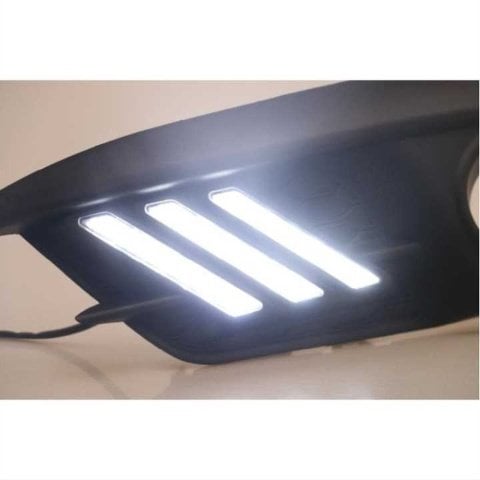 Honda Civic Fc5 Ön Sis Çerçevesi Ledli 3 Çizgili Hareketli