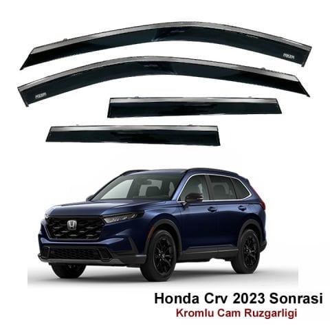 Honda Crv  Kromlu Cam Rüzgarlığı Niken 2023 Sonrası