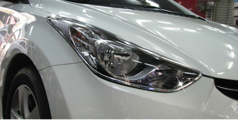 Hyundai Elantra Far Çerçevesi Kromu Nikelajı 2010-2015