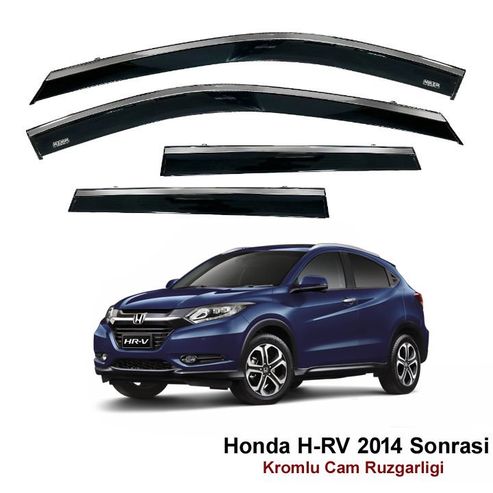 Honda Hrv  Kromlu Cam Rüzgarlığı Niken 2014 Sonrası