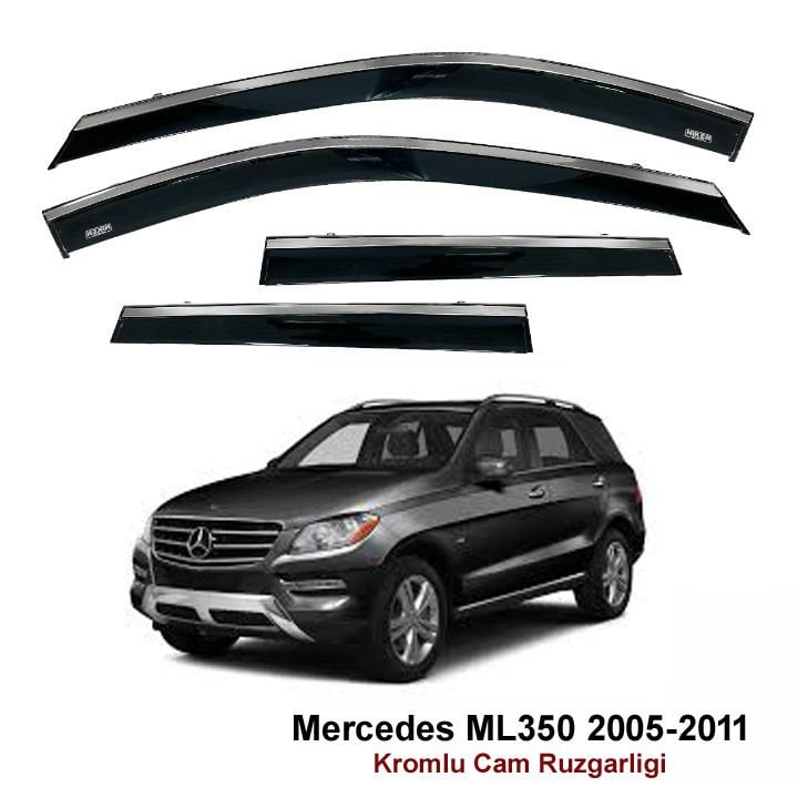 Mercedes ML350 Kromlu Cam Rüzgarlığı Niken 2005-2011