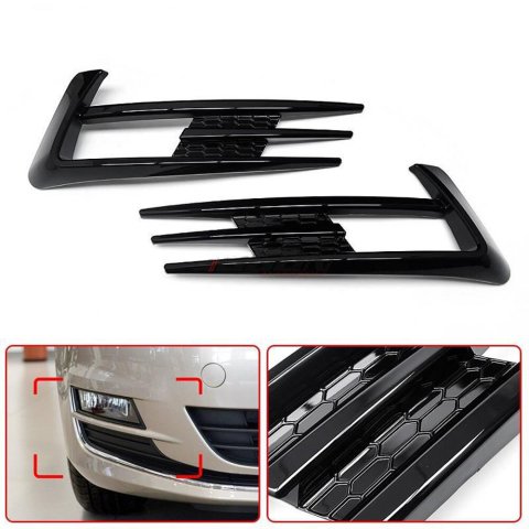 Volkswagen Golf 7 Sis Farı Çerçevesi Gti Piano Black 2014-2017