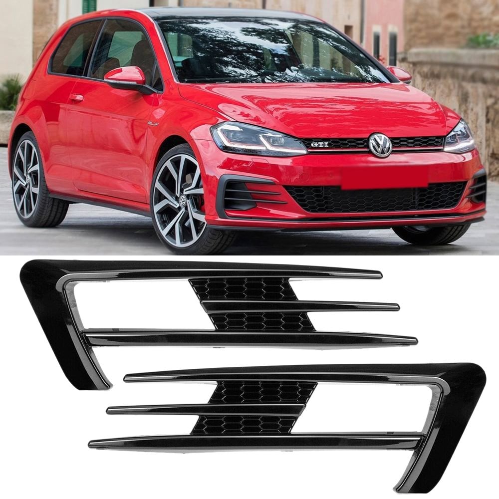 Volkswagen Golf 7 Sis Farı Çerçevesi Gti Piano Black 2014-2017