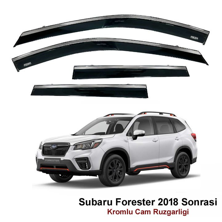 Subaru Forester  Kromlu Cam Rüzgarlığı Niken 2018 Sonrası