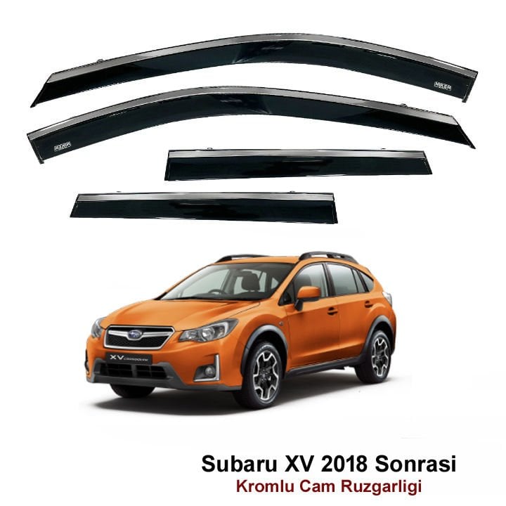 Subaru XV Kromlu Cam Rüzgarlığı Niken 2018 Sonrası
