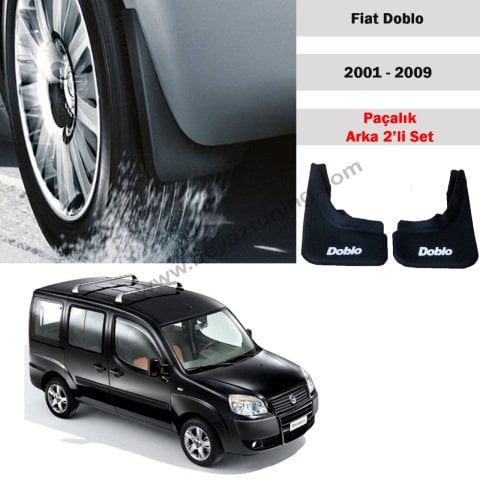 Fiat Doblo Paçalık Tozluk Çamurluk Arka Set 2001-2009