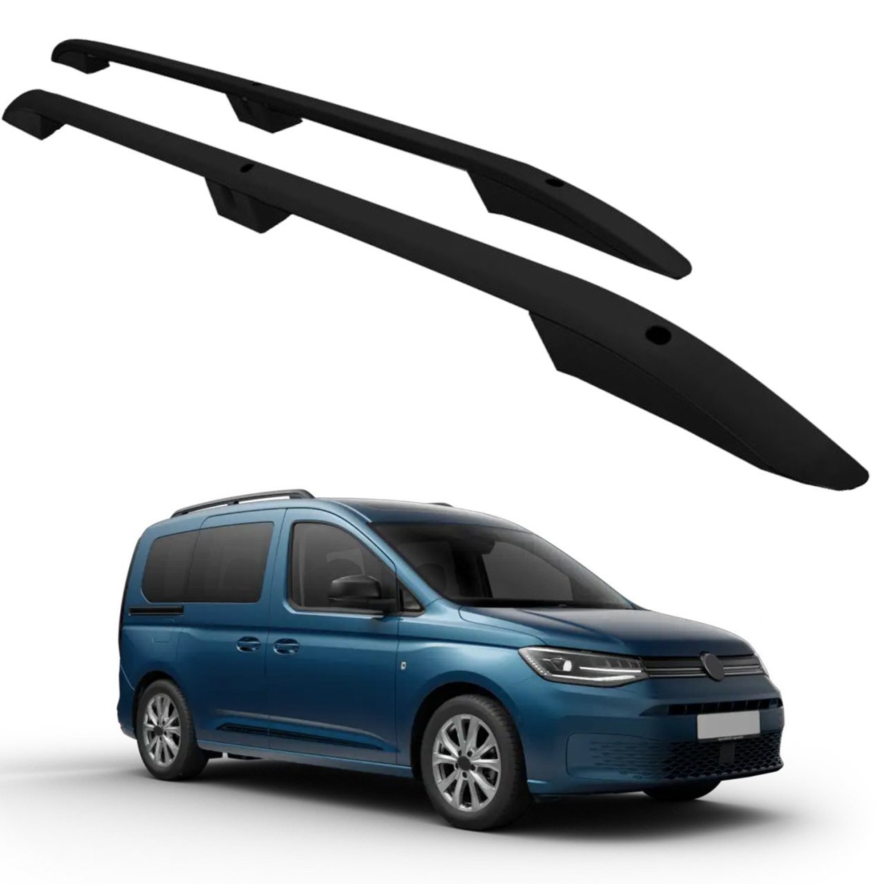 Volkswagen Caddy Üst Port Bagaj Tavan Çıtası Siyah 2020-2021-2022