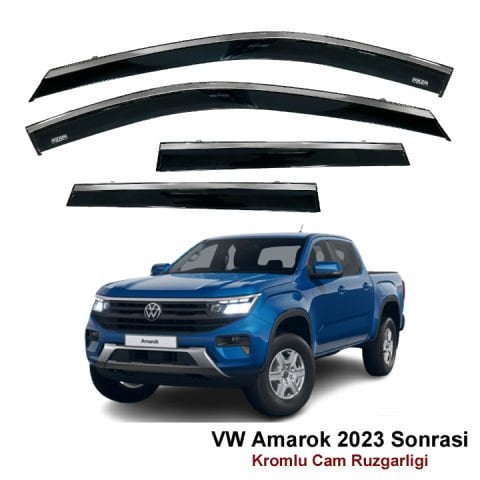 Vw Amarok Kromlu Cam Rüzgarlığı Niken 2023 Sonrası