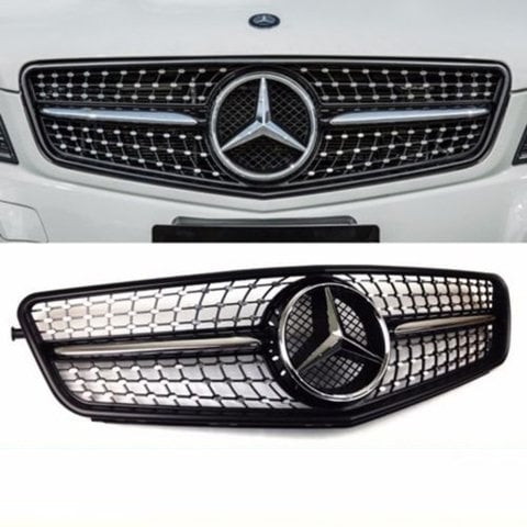 Mercedes W204 Diamond Amg Ön Panjur Izgara Seti