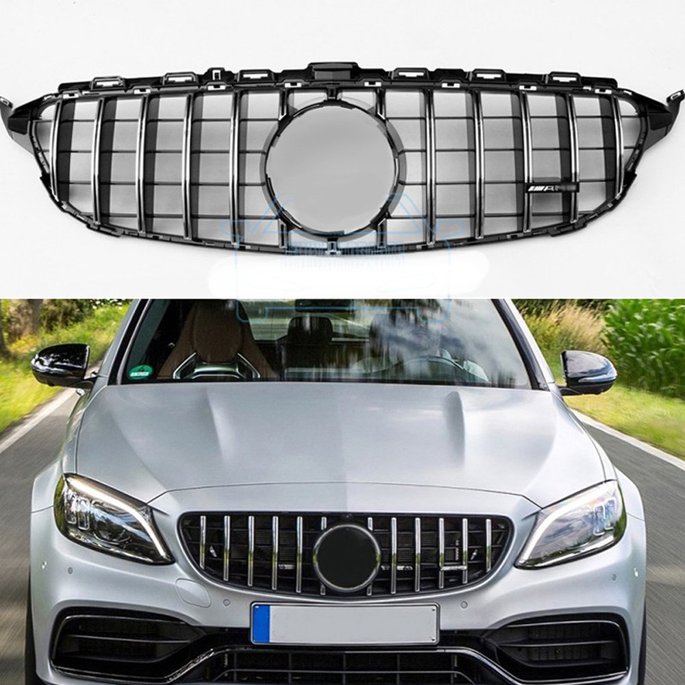 Mercedes W205 GTR Amg Ön Panjur Izgara 2015-2018 Arası