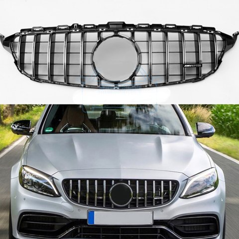 Mercedes W205 GTR Amg Ön Panjur Izgara 2015-2018 Arası