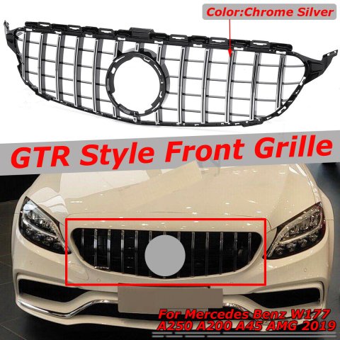 Mercedes W205 GTR Amg Ön Panjur Izgara 2015-2018 Arası