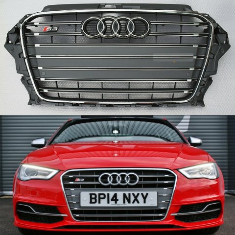 Audi A3 Ön Panjur Izgara S3 Model 2013-2016 8v