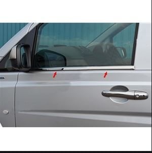 Mercedes Vito Cam Çıtası Kromu Nikelajı 1998-2004