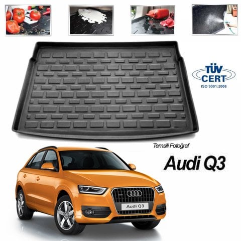 Audi Q3 Bagaj Havuzu Paspası 2011-