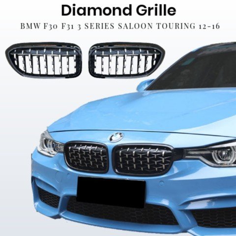 Bmw 3 Serisi F30 Ön Panjur Böbrek Diamond Model OEM