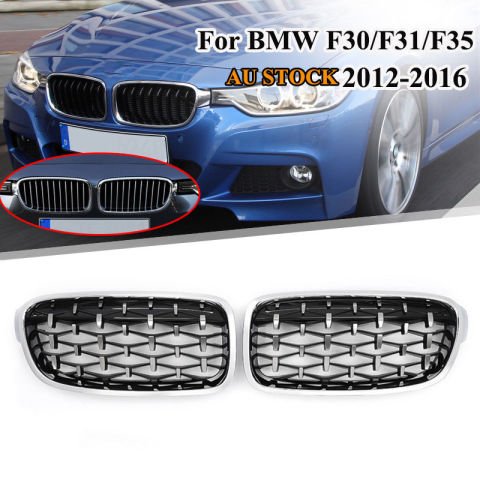Bmw 3 Serisi F30 Ön Panjur Böbrek Diamond Model OEM