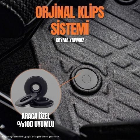 Kia Rio 3D Paspas Havuzlu Pro 2017 Sonrasi