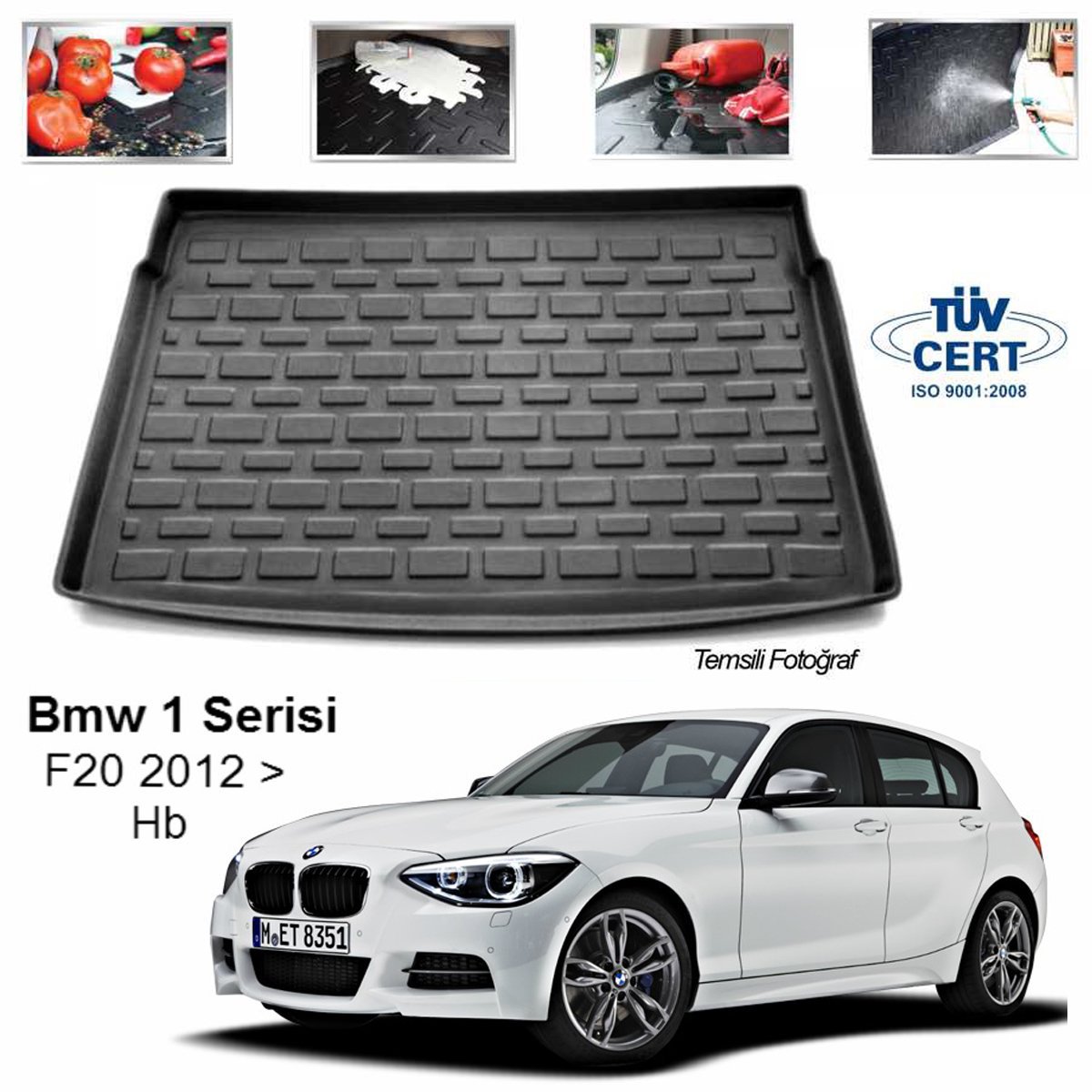 Bmw F20 1 Serisi Bagaj Havuzu Paspası 2011-2017