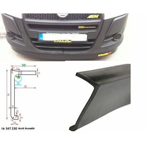 Tampon Altı Lip En: 7,00 cm - Boy: 2,30 mt