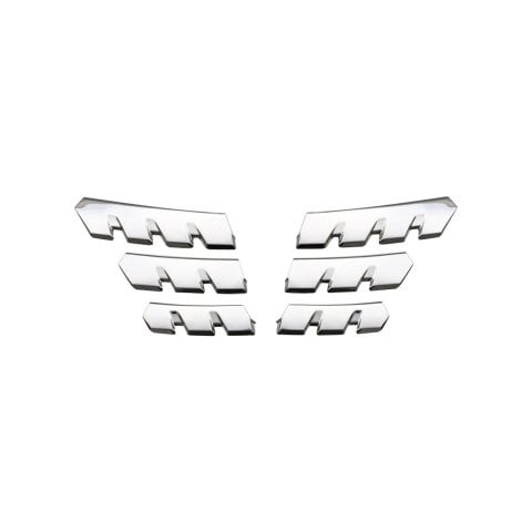 Renault Clio 5 Ön Panjur Alt Çerçevesi Kromu Nikelajı Set