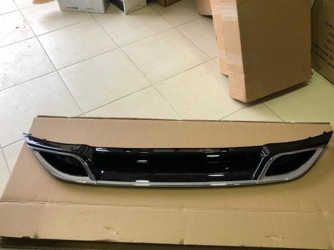 Volkswagen Golf 7 Arka Tampon Difüzörü 7,5 Model Çift Çıkış