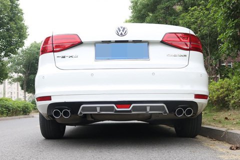 Volkswagen Jetta Difüzör Arka Tampon Turbo Egzoz Çıkışlı 2015-