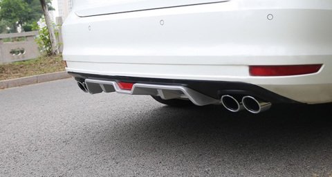 Volkswagen Jetta Difüzör Arka Tampon Turbo Egzoz Çıkışlı 2015-
