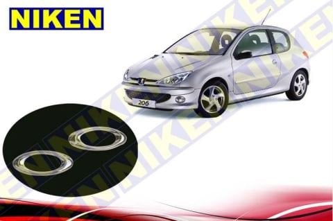 Peugeot 206 Sinyal Çerçevesi Kromu Nikelajı