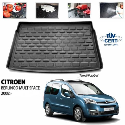 Citroen Berlingo Bagaj Havuzu Paspası 2008-2017
