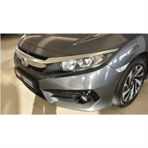 Honda Civic FC5 Sis Kaşı Çerçevesi Ve Sis Halkası Siyah 2016-2018