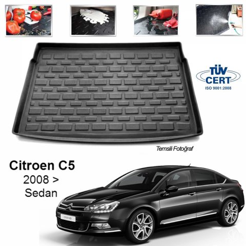 Citroen C5 Bagaj Havuzu Paspası 2008-2015