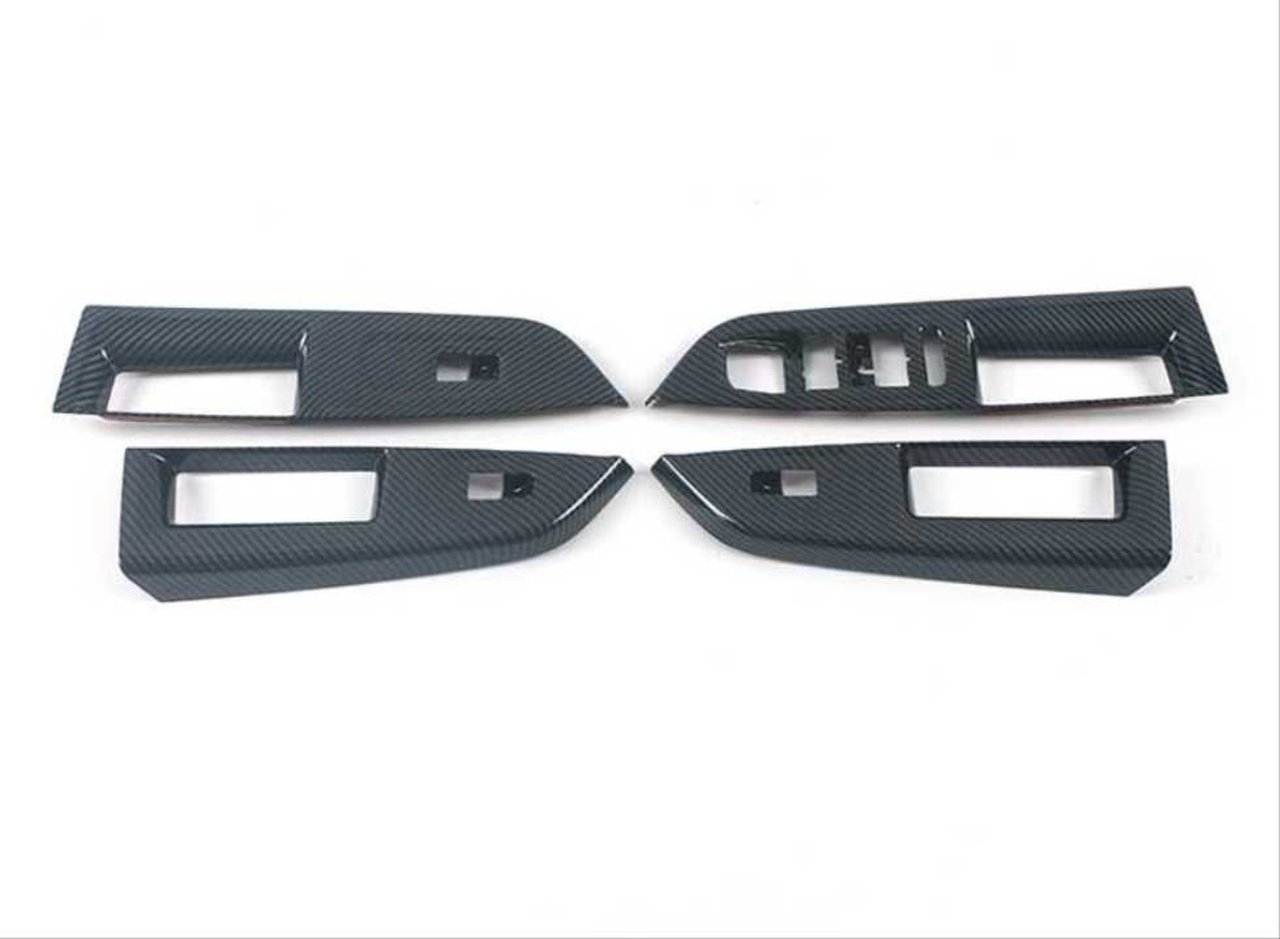 Volkswagen Golf 8 İç Kapı Düğme Kaplaması Karbon