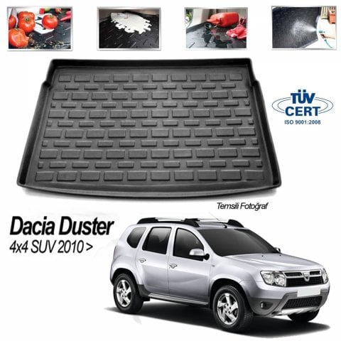 Dacia Duster 4X4 Bagaj Havuzu Paspası 2010-2017